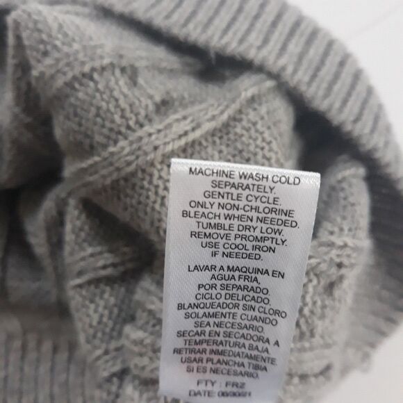 Full Circle & Trend V Neck Sweater Vest Girls Large Sleevess Pullover - Picture 8 of 8